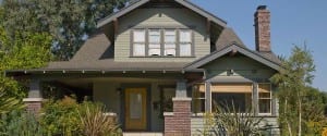 Front view of home